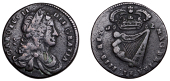 Charles II (1649-1685), Regal coinage (1680-1684), Halfpenny, 1682, small letters (DF 355; S 6575). Dark patina,...