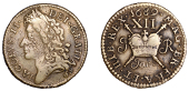 James II (1685-1691), Gunmoney coinage, Shilling, 1689 Jan:, 6.02g/12h (Withers 12/13; S 6581M). Some obverse...
