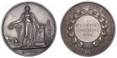 FRANCE, Société d’encouragement pour l’Industrie Nationale, 1801, a silver award medal after P.-J. Tiolier,...