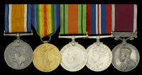 Five: Major F. B. Mitchell, Royal Army Pay Corps and Machine Gun Corps

British War and Victory Medals (128419...