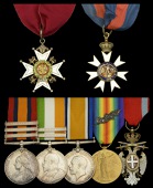 An inter-War C.B., Great War C.M.G. group of even awarded to Colonel G. W. Fitton, Army Pay Department and Royal...