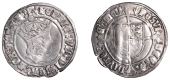 Henry VII (1485-1509), Profile issue, Groat, regular type, mm. pheon, triple band to crown, reads agl z f, double...