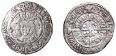 Henry VII (1485-1509), Facing Bust issue, Groat, class IVb [lettering G4b], mm. cross-crosslet, single-arched crown...