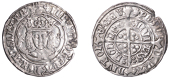 Henry VII (1485-1509), Facing Bust issue, Groat, class IVa [lettering G3b/G4], mm. cross-crosslet, single-arched...