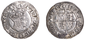 Henry VII (1485-1509), Profile issue, Groat, regular type, mm. pheon, triple band to crown, reads agl z f, double...