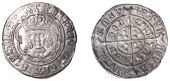 Henry VII (1485-1509), Facing Bust issue, Groat, class IVa var. [lettering G3a] , mm. cross-crosslet, single-arched...