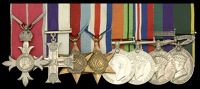 A post-War M.B.E., Second War ‘North West Europe’ M.C. group of eight awarded to Lieutenant-Colonel W. B....