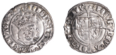 Henry VII (1485-1509), Profile issue, Groat, regular type, mm. pheon, triple band to crown, reads agl z f, single...