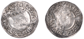 Henry VII (1485-1509), Profile issue, Groat, regular type, mm. pheon, triple band to crown, reads agl z f, double...