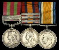 Three: Lieutenant-Colonel and Staff Paymaster the Hon. C. F. H. Napier, Army Pay Department, late Rifle Brigade, and...