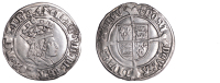Henry VII (1485-1509), Profile issue, Groat, regular type, mm. cross-crosslet, triple band to crown, reads agl z...