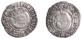 Henry VII (1485-1509), Profile issue, Halfgroat, Canterbury, mm. martlet on obv., rose on rev., reads henric, agl z...