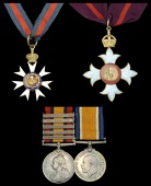 A Great War C.M.G., inter-War C.B.E. group of four awarded to Colonel and Chief Paymaster C. C. Todd, Royal Army Pay...