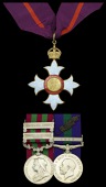 A Great War ‘Home Service’ C.B.E. group of three awarded to Colonel F. M. Watkins, Royal Army Pay Corps, late...