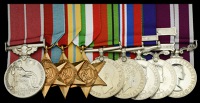 A post-War B.E.M. group of nine awarded to Lieutenant-Colonel C. H. L. Turner, Royal Army Pay Corps

British...