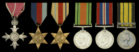 A post-War M.B.E. group of six awarded to Major P. G. Snow, Royal Army Pay Corps

The Most Excellent Order of the...