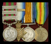 Four: Major H. S. D. Stuart, Army Pay Department, late Northamptonshire Regiment

India General Service 1895-1902,...