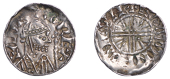 Edward the Confessor (1042-1066), Penny, Pyramids type [BMC XV; BEH I], struck at London by Eadwine, draped and...