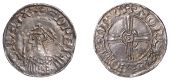 Edward the Confessor (1042-1066), Penny, Expanding Cross type [BMC V; BEH E], Heavy Coinage, struck at Bury St...