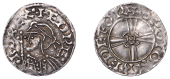 Edward the Confessor (1042-1066), Penny, Expanding Cross type [BMC V; BEH E], Heavy Coinage, struck at Bedford by...