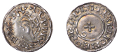Edward the Confessor (1042-1066), Penny, Radiate Small Cross type [BMC I; BEH A], struck at York by Ketill, draped...