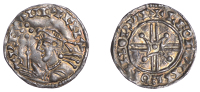 Harthacnut (1035-1042), Penny, Arm and Sceptre type in the name of Cnut [BMC XVII; BEH I], struck at Norwich by...