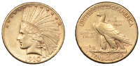 United States of America, Ten Dollars, 1910s, San Francisco (KM 130). Almost extremely fine	 £1,200-£1,500