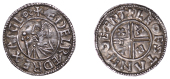 Æthelred II (978-1016), Penny, Small CRVX type [BMC IIIa; BEH Ca], struck at Canterbury by Leofstan, draped bust...