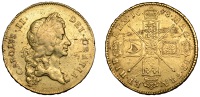 Charles II (1660-1685), Five Guineas, 1678/7, first bust, edge tricesimo (MCE 15; S 3328A). Ex-jewellery, some...