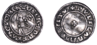 Æthelred II (978-1016), Penny, Intermediate Small Cross type [BMC I; BEH A], struck at Wilton by Wulfgar, diademed...