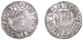 Henry VII (1485-1509), Profile issue, Groat, regular type, mm. pheon, triple band to crown, reads agl z f, double...