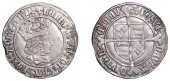 Henry VII (1485-1509), Profile issue, Groat, regular type, mm. cross-crosslet, triple band to crown, reads agl z...