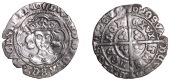 Edward IV (Second reign, 1471-1483), Groat, London, class XIV, mm. small annulet, small trefoils on cusps, including...