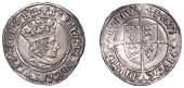 Henry VII (1485-1509), Profile issue, Groat, regular type, mm. cross-crosslet, triple band to crown, reads agl z...