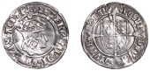 Henry VII (1485-1509), Profile issue, Groat, regular type, mm. pheon, triple band to crown, reads agl z f, double...