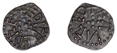 Kings of Northumbria, Æthelred II (841-44), First Reign, Styca, gp Ciii, struck by Eanred, +ediγred re: around...
