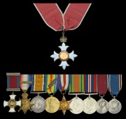 The exceptional and nationally important Second War ‘London Blitz’ Gallantry C.B.E. group of ten awarded to...