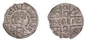 Kings of Wessex, Æthelberht (858-65/6), Inscribed Cross issue, Penny, struck at Canterbury, by the moneyer...