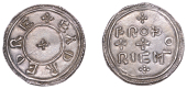 Eadred (946-955), Penny, Two Line type [HR 2 var. (b)], struck from West Midlands dies by the moneyer Frothgar,...