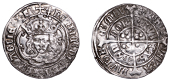 Henry VII (1485-1509), Facing Bust issue, Groat, class IVb [lettering G4b/G3], mm. cross-crosslet, single-arched...