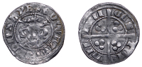 Edward I (1272-1307), Penny, class 9b1, Kingston-upon-Hull, no star on breast. pothook ns, reads vill, 1.36g/2h (cf....