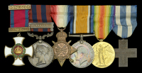A most unusual Great War D.S.O. group of six awarded to Captain (Retired-Admiral, R.N.) T. P. Walker, Royal Naval...