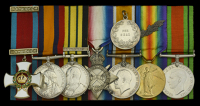 A Great War Auxiliary Patrol D.S.O. group of seven awarded to Captain A. Hambly, Royal Navy, who had earlier...