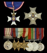 The post-war K.C.V.O. group of eight awarded to Captain Sir Kenneth Mackintosh, Royal Navy, who served variously in...