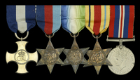 A Second War Arctic convoy D.S.C. group of five awarded to Lieutenant-Commander (E.) R. F. McArt, Royal Naval...