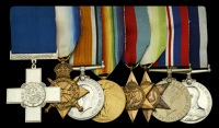 The outstanding Second War posthumous ‘London Blitz’ mine disposal G.C. group of eight awarded to Chief Petty...