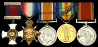 A Great War Mesopotamia D.S.O. group of five awarded to Lieutenant-Colonel L. Kettlewell, commanding 5th Battalion,...