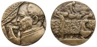 FRANCE, Vive Bourgogne [Long Live Burgundy], 1929, a cast bronze medal by L.-H. Bouchard for the Société...