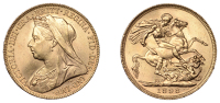 Victoria (1837-1901), Sovereign, 1898 (Hill 149; S 3874). Lustrous, good extremely fine	 £800-£900