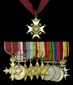 A fine post-War C.B. and Second War O.B.E. group of eleven awarded to Rear-Admiral R. E. Portlock, Royal Navy, a...